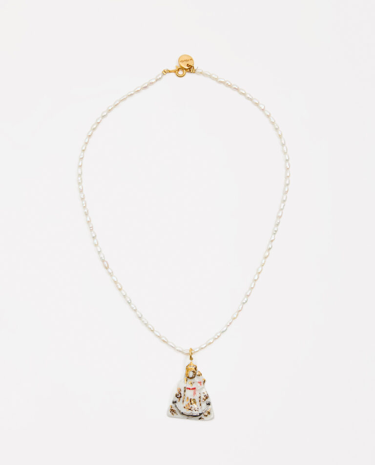 COLLAR PERLAS FUENSANTA ORO