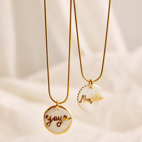 COLLAR ABU/YAYA PUNTITOS