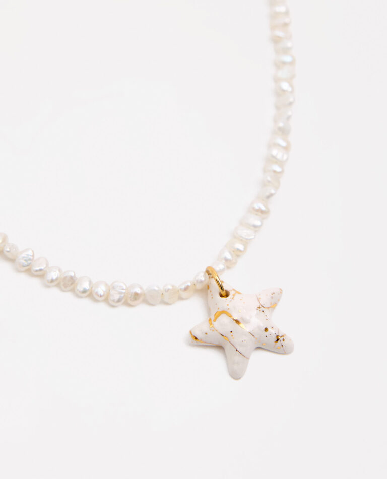 COLLAR PERLAS ESTRELLA DE MAR