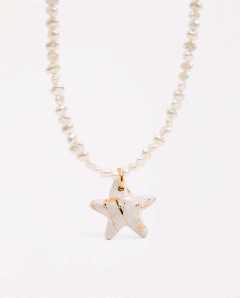 COLLAR PERLAS ESTRELLA DE MAR